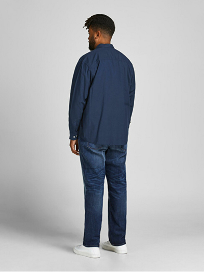 Këmishë Jack&Jones PLUS JJEOXFORD, e kaltër