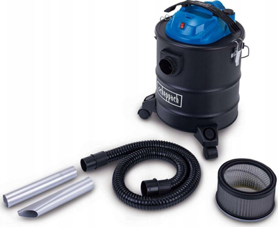 Електрична правосмукалка за пепел Scheppach AVC25, 1300W, резервоар 20L, сива