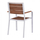 Kolltuk alumini BRONCA, 54.2×59×83.5 cm (HM5130.02), bardhë
