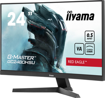 Монитор iiyama G-Master Red Eagle GC2480HSU-B1, 24\", Full HD, 180Hz, црн