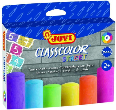 Shkumsa rruge Jovi Classcolor Street, lahen, set me 6 copë, shumëngjyrësh