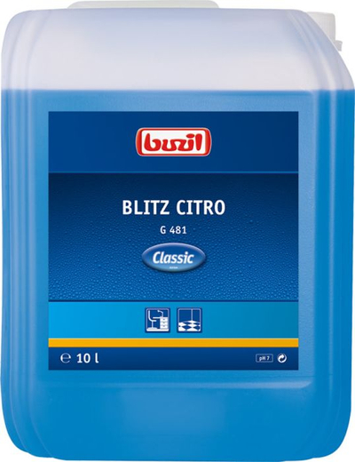 Pastrues dyshemeje Buzil Blitz Citro G481, neutral, me erë agrumesh, 10L
