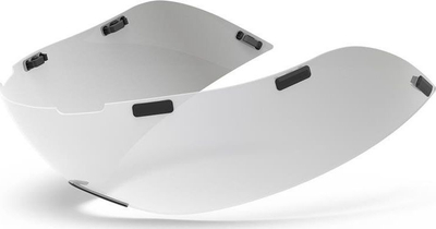 Vizor për helmetë Giro Aerohead Shield, xham Carl Zeiss, clear silver, madhësia L