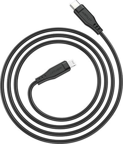 Kabllo karikimi Acefast MFi USB C në Lightning, 1.2m, 30W 3A, e zezë