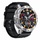 Smartwatch Gravity GT22-4, ekran me ngjyra, i papërshkueshëm nga uji, portokalli me të zezë