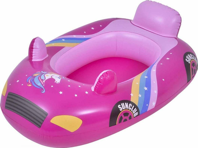 Ponton prej gome Avenli Car Boat 37621, për fëmijë, 86x60cm, shumëngjyrësh