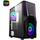 Kutia PC NJoy Fort, Middle Tower ATX, pa furnizim, e zezë
