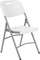Karrige palos Home &amp; GARDEN Premium, çelik inoks, 48 x 88 x 52 cm, e bardhë
