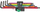 Set çelësash TORX Wera 967/9 TX XL Multicolour HF 1, 9 copë, ekstra të gjatë, shumëngjyrësh