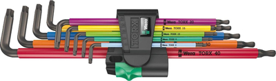 Set çelësash TORX Wera 967/9 TX XL Multicolour HF 1, 9 copë, ekstra të gjatë, shumëngjyrësh