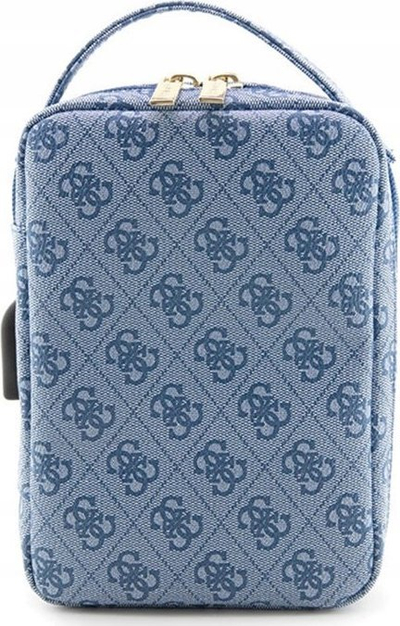 Organizues aksesorësh Guess 4G Printed Stripes, me porta USB A, lëkurë eko, i shumëngjyrshëm
