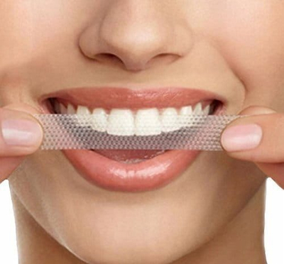Shirita zbardhues për dhëmbë WOOM Residue Free Whitening Strips, 28 copë