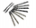 Set tehesh sharrë elektrike GEKO G01221, 10 copë, HCS, për dru