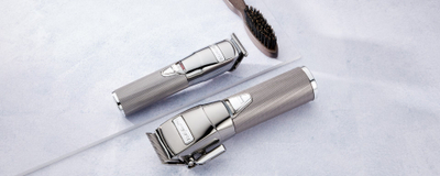 Makineri qethëse Babyliss Pro FX7880E, për flokë dhe mjekër, pa kabllo, argjendtë