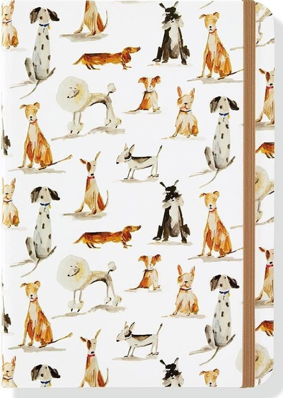 Ditar Dog Days, 5x7", faqe me vija, i bardhë