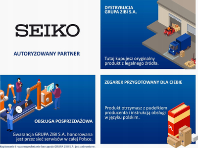Orë dore Seiko Presage automatike, 40.5mm, për burra, e kaltër