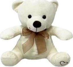 Arush lodër Tulilo Emil Teddy Bear, 20cm, bezhë