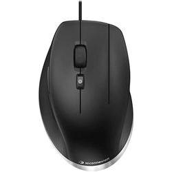 Maus 3Dconnexion CadMouse 3DX-700052, me kabllo, i rehatshëm në dorë, i zi