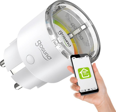 Prizë smart WiFi Gosund SP111, 3680W 16A, monitorim energjie, e bardhë