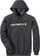 Блуза со капуч Carhartt Signature Logo, XXL, темно сива