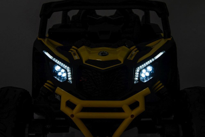 Makinë elektrike Lean Cars Can-Am DK-CA003, 4x4, e verdhë