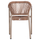 Karrige tavoline Lucci prej alumini 58x56x79Hcm (HM6266.02)