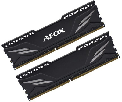 Рам меморија АФОКС гејминг DDR4, 2x16GB 3200MHz CL16, XMP 2.0, црна