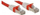 Kabllo patchcord Lindy SSTP, Cat6A, 2m, e kuqe