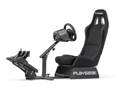 Kokpit lojrash Playseat Evolution REM.00004, i rregullueshëm, ngjyrë e zezë