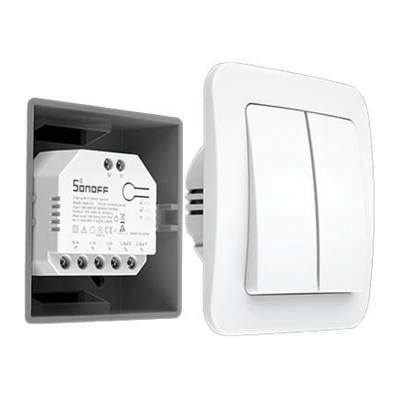 Ndërrues i mençur WiFi Sonoff Dual R3