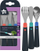Set takëmi për kalamaj Tommee Tippee First Cutlery, 3 copë, çelik inox, 12+ muajsh, shumëngjyrësh