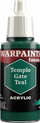 Ngjyrë akrilike The Army Painter Warpaints Fanatic Temple Gate Teal, 18ml, teal