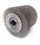 Furre teli inoksi GLOB 100x100x19mm, satinë, gri metalike