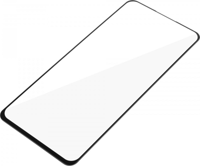 Stakllo e temperume GC Clarity për Xiaomi Redmi Note 9S, mbrojtëse ekrani, kornizë e zezë