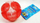 Top lodër për qen Yarro YARRO TOY BALL, TPR me LED, 6.5 cm, i kuq e bardhë