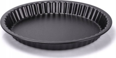 Tavë tarti Eden Moneta, 30 cm, alumin, e zezë