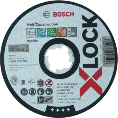 Disk prerës Bosch Accessories, 125x22.23mm, 1 copë