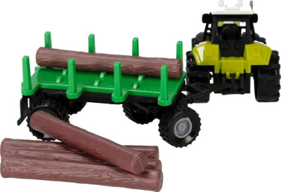 Traktor lodër Mega Creative My Ranch me rimorkjo, 25 cm, me drita edhe zë, shumëngjyrësh