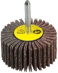 Rrotë bluarëse me fleta Klingspor KM 613, 50 x 30 x 6 mm, granulimi 180