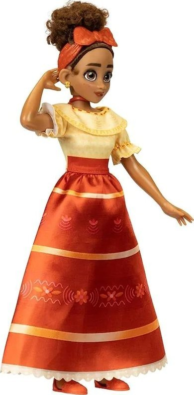Kukull Disney Encanto Dolores Madrigal, 28 cm, me aksesorë, e kuqe