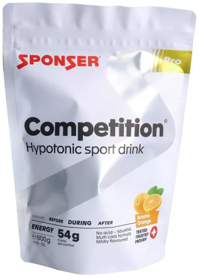 Pluhur energjie Sponser Competition me portokall, 800 g