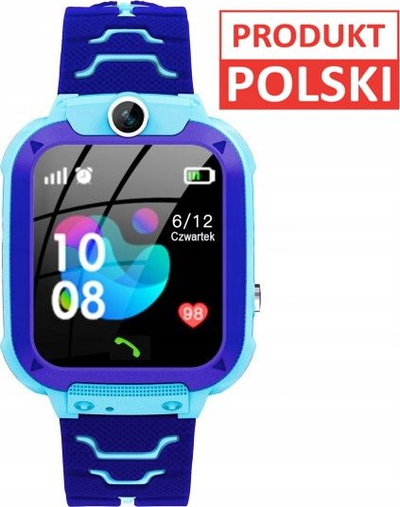 Orë e zgjuar për kalamaj GoGPS K16S, 1.44", GPS, blu