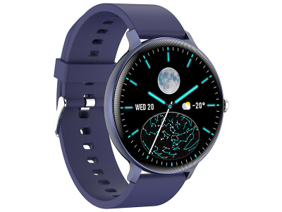 Smartwatch Tracer TW10, 1.2" IPS, Bluetooth 5.1, blu navy