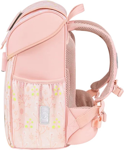 Çantë shpine ergonomike Tiger Family Joy Schoolbag Pro 2 Peachy Woods, 20L, për kalamaj, rozë