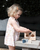 Lodër druri Baby's Only Shape Sorter House, figura silikoni, puzzle forma, Earth