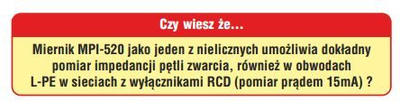 Njehsor i sistemit elektrik Sonel MPI-520, shumëfunksional (WMPLMPI520)