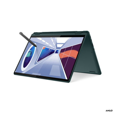 Laptop Lenovo Yoga 6 13ABR8, Ryzen 7 7730U, 16GB RAM, 512GB SSD, Dark Teal