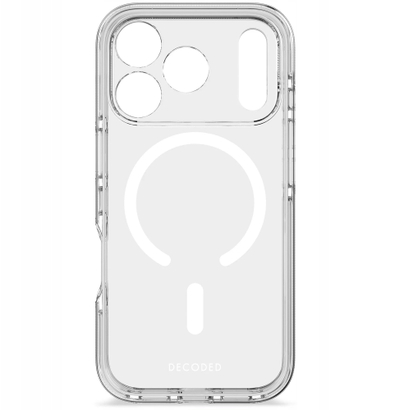 Mbulesë telefoni Decoded MagSafe DropTec për iPhone 17 Pro, transparente