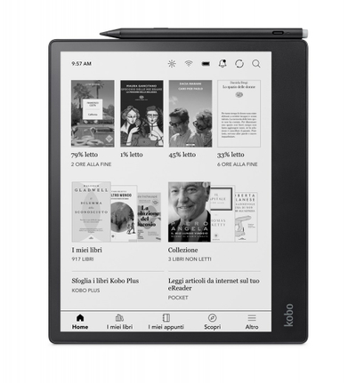 Електронски читач Kobo Elipsa 2E, 10.3\", 32GB, црн