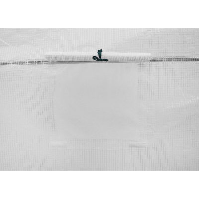 Serë tunel Saska Garden Greenhouse, 200x200x200 cm, PE e përforcuar, e bardhë